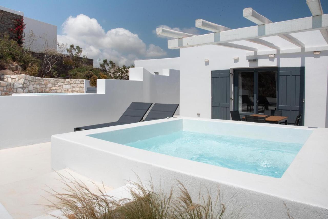 White New 1Bd House With Private Jacuzzi In Isterni Villa Isterni  Exterior foto